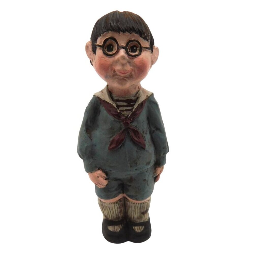 Vintage Sarah's Attic Grandma's Favorite Whimpy Nautical Schoolboy Figurine